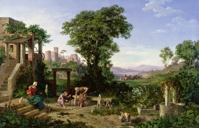 Christ the Carpenter, 1860 by Edmund Worndle von Adelsfried